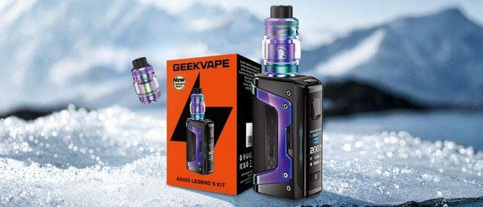 Kit Aegis Legend 5 avec Z Subohm Tank 5 - Geekvape
